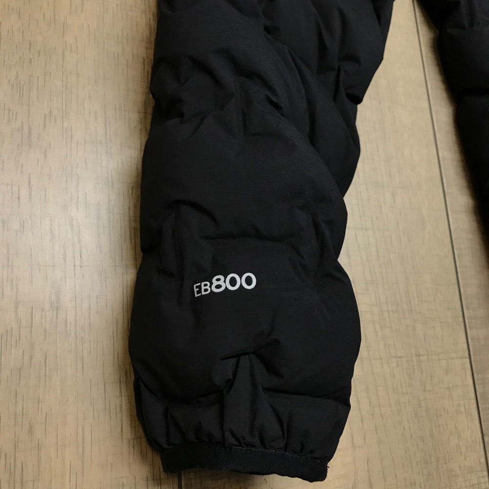 Eddie Bauer Jacket Womens Size M Black EB 800 Goose Down Fill First Ascent Hood - Picture 6 of 12